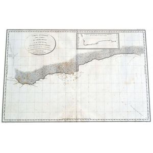 Map original early French map of south West Australia depicts,…