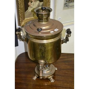 Antique or vintage brass samovars and tea urns - price guide and values
