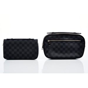 Louis Vuitton Brazza Wallet Monogram Eclipse (16 Card Slot) Patchwork Black/ Blue in Coated Canvas/Cowhide Leather - US