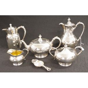 St. Louis Silver Co, Dining, 8931912 Antique Tea Set Silver Plate St  Louis Silver Co