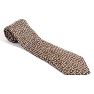A silk tie by Hermes