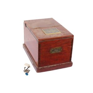 Ballot box late 19th century cedar, 212 Legislative Council,…