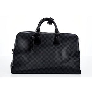 Louis Vuitton Laptop Sleeve Damier Graphite 13 Black/Grey in Toile