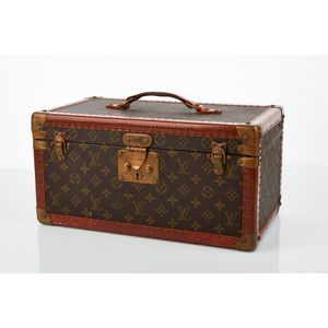 Early 20th c Louis Vuitton Steamer Trunk with Interior Label & Serial -  Ruby Lane