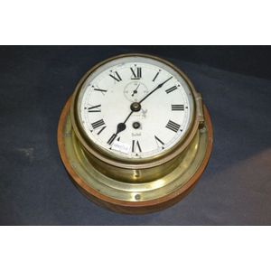 Sestral Brass Ship's Clock - Nautical Equipment - Office, Workshop & Farm