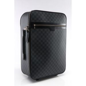 Louis Vuitton Damier Graphite Zephyr 55 Trolley Rolling Luggage