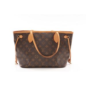 LOUIS VUITTON Neverfull MM Monogram Canvas Shoulder Bag Brown - New Ye