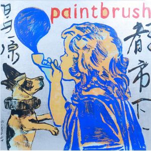 David Bromley (Australia 1960- ) paintbrush, acrylic and…