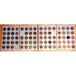 Australian penny set from 1911-1953, missing 1925, 1930. and…
