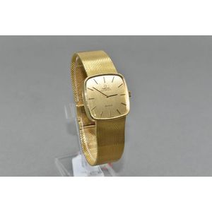 omega deville gold watch price