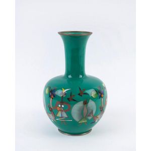 Cloisonne, Japanese, vase - price guide and values