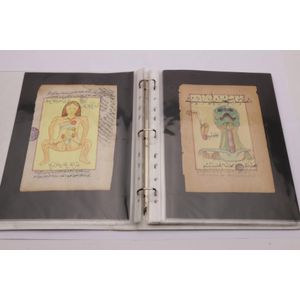 Unusual and early hand-drawn Arabic medical illustrations