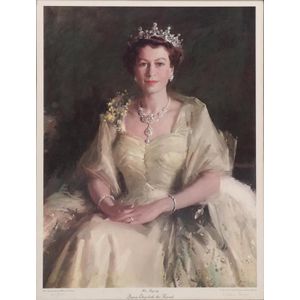 William Dargie, her Majesty Queen Elizabeth II, limited edition…