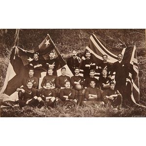 Photographer unknown - New Zealand native football club 1888-89,…