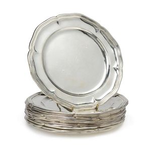 Antique sterling silver plates - price guide and values