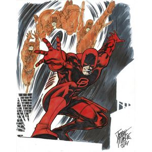 Artwork original artwork by Joseph Mackie (3) for Daredevil,…