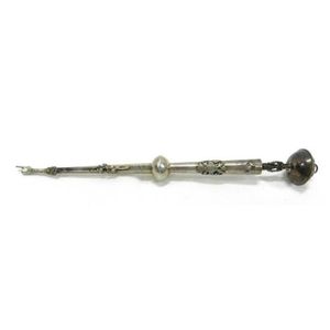 A silver torah pointer, Aleksander Kordes, St Petersburg, 1867,…