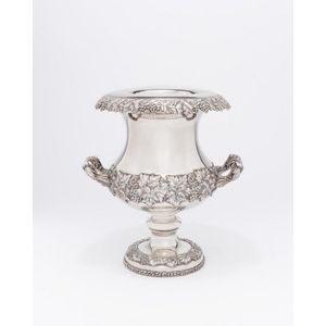 A Georgian Old Sheffield Plated wine cooler, circa 1830, with…