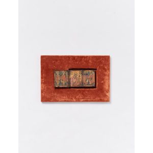 An 18th century triptych folding travelling icon Balkan or…