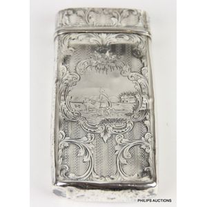 Buy Sterling Silver Cigar Case  Buy rare Silver Cigar objects at ACM – A  COLLECTED MAN