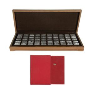 One Thousand Years of British Monarchy sterling silver mint…