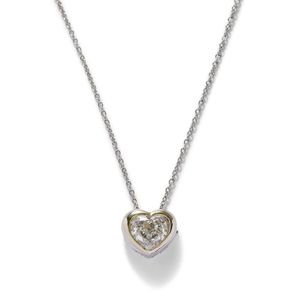 Heart-Shaped Diamond Pendant with 4.45 Carats - Pendants/Lockets ...