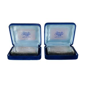 Two fine silver Ingots Wt. 1001g & 1003g (2.004kg total)