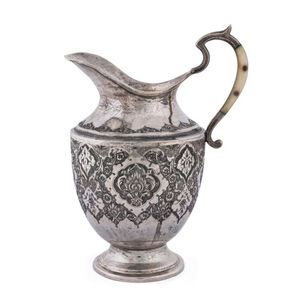 German Silver Cream Jug - Late newest 19th Century - possibly Kuhn Brothers of Schwabisch Gmund