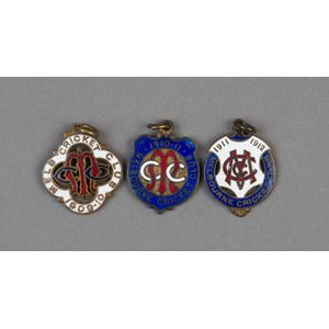 Melbourne Cricket Club, membership fobs for 1909-10 (#3439),…
