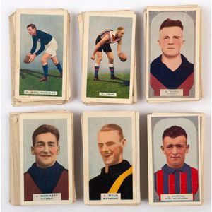 1933-34 Hoadleys 'Victorian Footballers': series 1 (numbered 1…