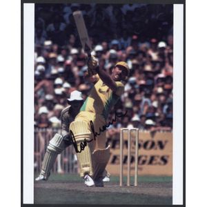 Player signed colour photos: including Australians rod Marsh,…