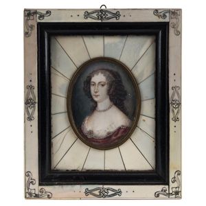 Antique portrait and other miniatures painted on ivory - price