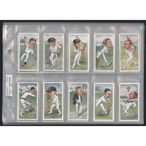 Vintage Cricket and Football Cards with Books - Cards - Cigarette & Trade -  Printed & Written Material