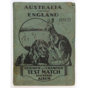 Amalgamated press Ltd: 1932 'Australian & English cricket…