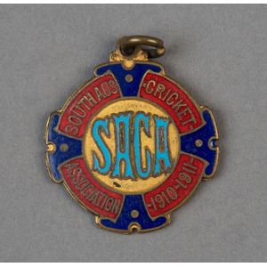 Saca Merchandise SA Cricket Association 1910-11 Membership Fob (#660) - Sporting ...