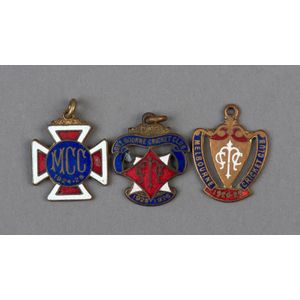 Melbourne Cricket Club membership fobs for 1924-25 (country…
