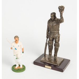 Cricket Figurines: Ian Botham (limited edition 57/100); plus…