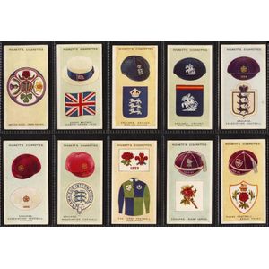 1924 Hignett Bros. 'International Caps and Badges', complete…