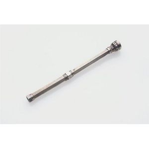 A seal top telescopic pencil, engine turned body, sterling…