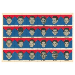 1956 'Argus fireside Football': complete unseparated Melbourne…