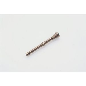 A 9ct gold (hallmarked) seal top telescopic pencil, engraved…