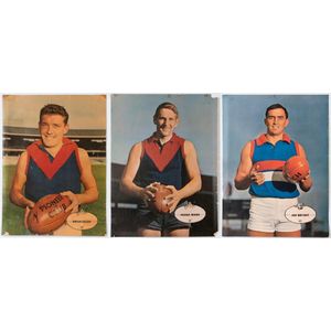 'Heinz 57' VFL player posters: comprising Ian Bryant…