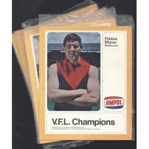 1968 Ampol 'VFL' Champions: with player illustrated folders (24…