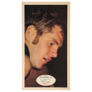 1971 Scanlens 'Footballers' poster - Richmond: Barry Richardson,…