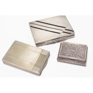 Austro-Hungarian silver and enamel cigarette case, of…