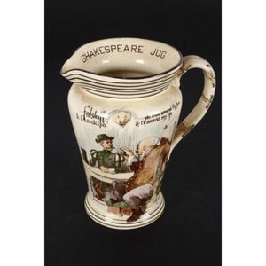 Royal Doulton Shakespeare jug, 'Falstaff to Bardolph' of…