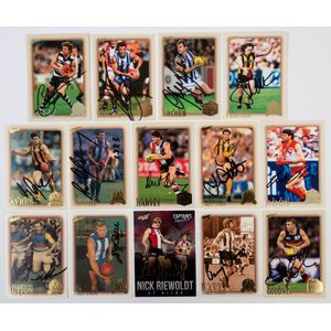 1996-2015 range of 'Select' player signed cards: including…