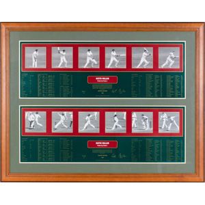 Keith Miller, two 'Keith Miller - Frame by Frame' prints - one…