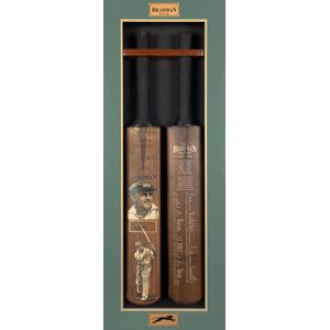 Don Bradman, display 'The Bradman Record 1927-1949', comprising…