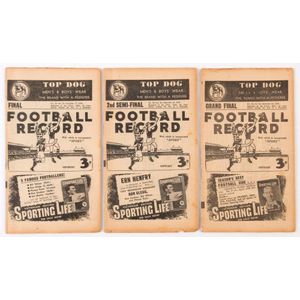'The Football Record': 1949 2nd Semi-Final, North Melbourne V…